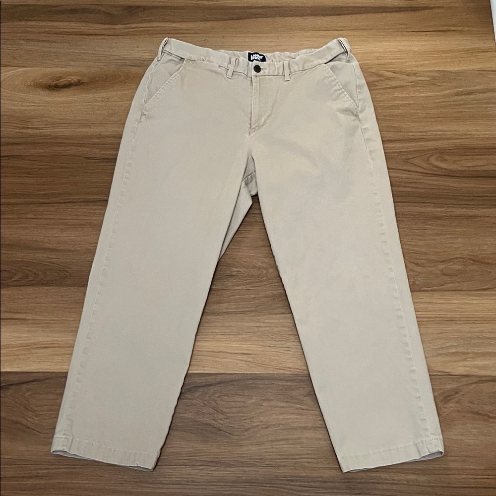 Lands' End Men's Khaki Chinos Size 38x29